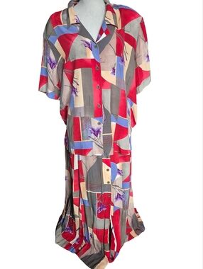 Vintage Skirt And Top Antels By Conrad C. Womens SIZE 24